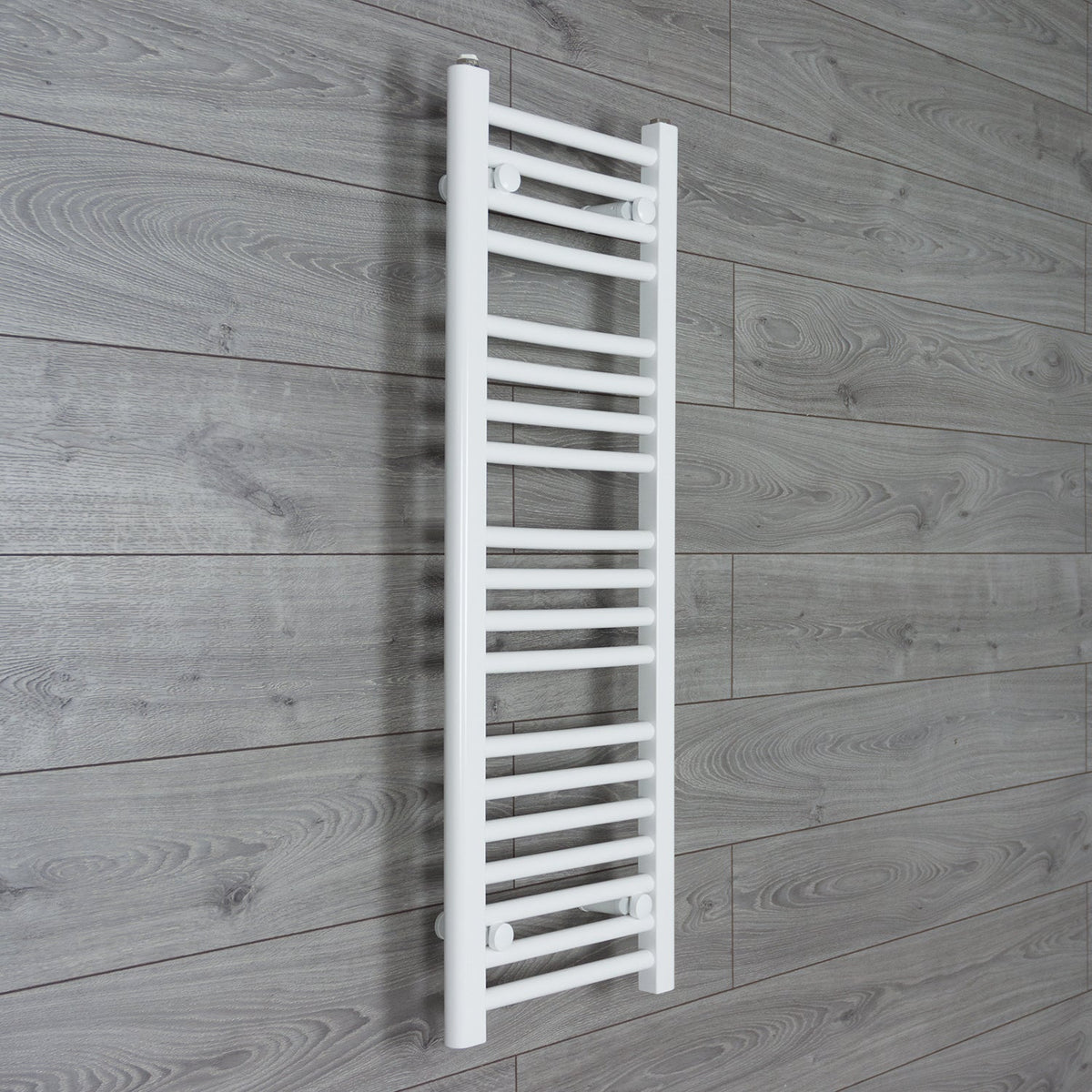 300mm Wide White Towel Radiator