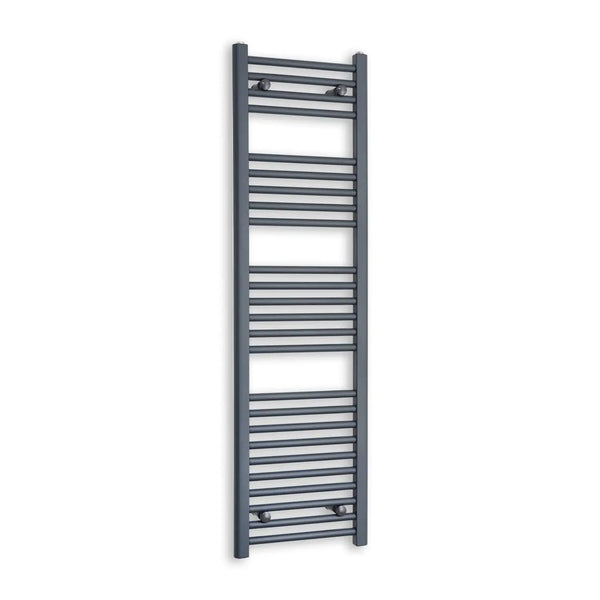 1400x400mm Heated Straight Anthracite-Sand Grey Towel Rail