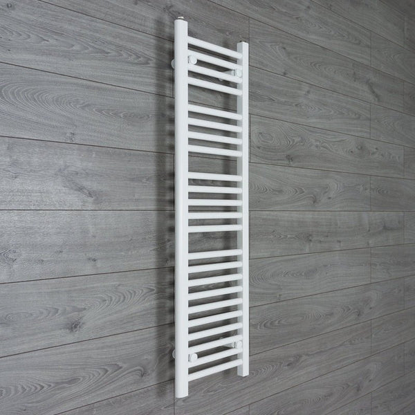 1200x400mm Towel Rail Radiator Flat White Central Heating