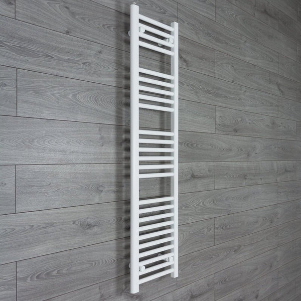1400x400mm Towel Rail Radiator Flat White Central Heating