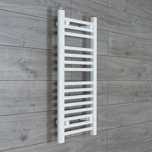 800x400mm Towel Rail Radiator Flat White Central Heating
