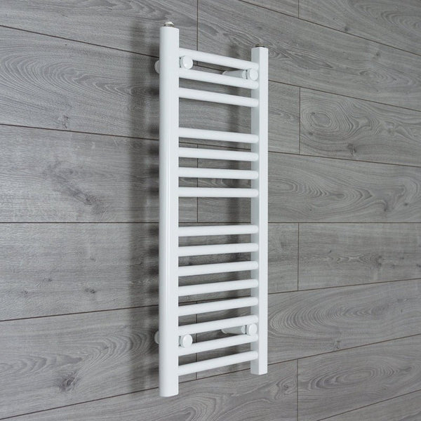 800x400mm Towel Rail Radiator Flat White Central Heating