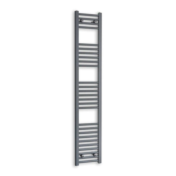 1600x300mm Heated Straight Anthracite-Sand Grey Towel Rail
