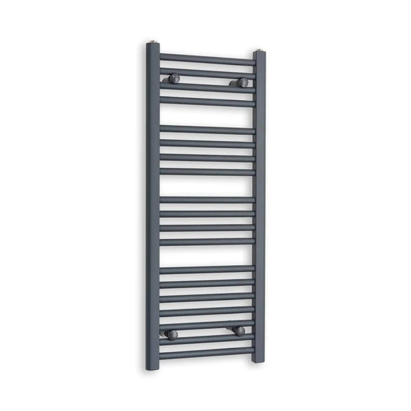1000x400mm Heated Straight Anthracite-Sand Grey Towel Rail