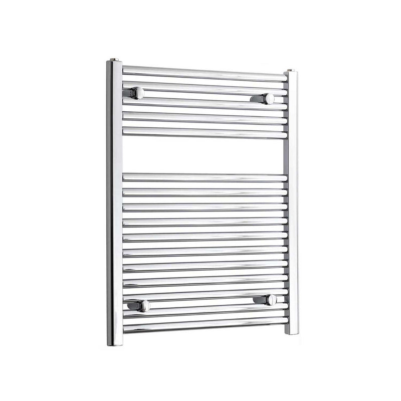 Cheap 764 x 600 Heated Straight Towel Rail Radiator Chrome