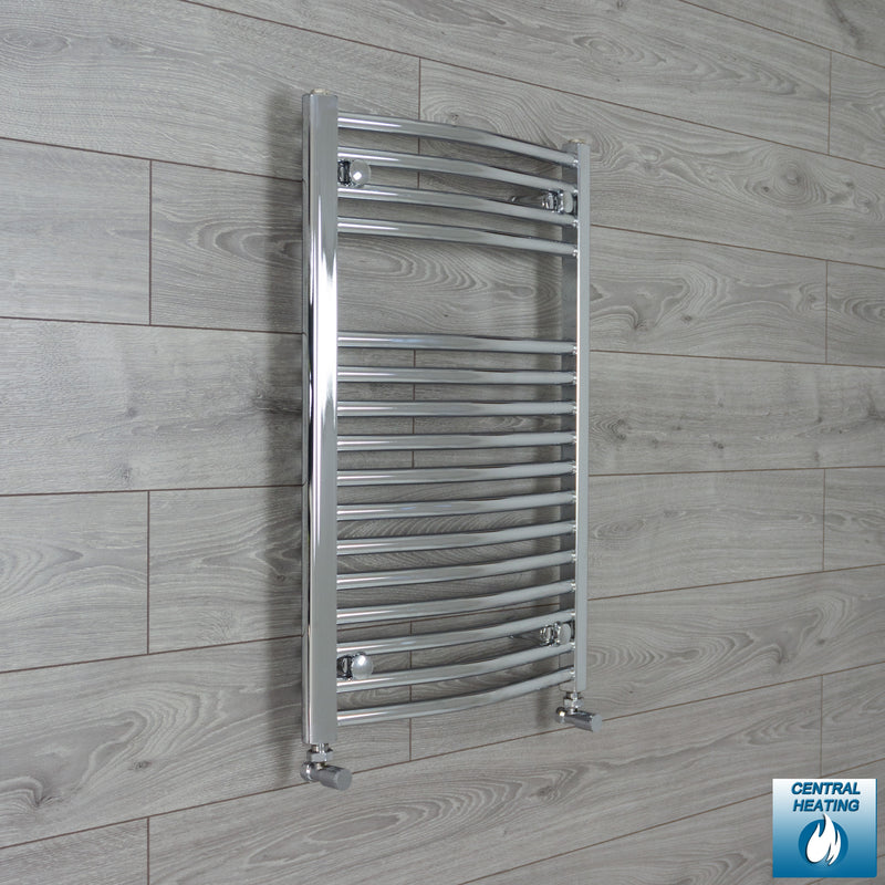Cheap 764 x 600 Heated Straight Towel Rail Radiator Chrome