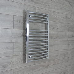 Cheap 764 x 600 Heated Straight Towel Rail Radiator Chrome