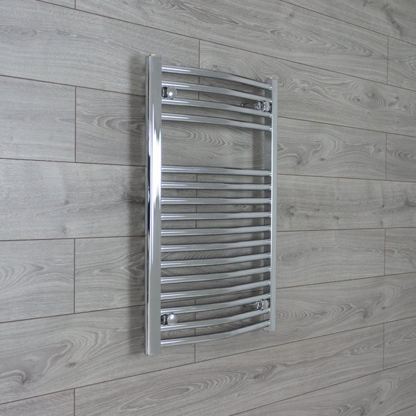 Cheap 764 x 600 Heated Straight Towel Rail Radiator Chrome