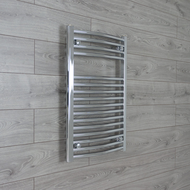 Cheap 764 x 600 Heated Straight Towel Rail Radiator Chrome