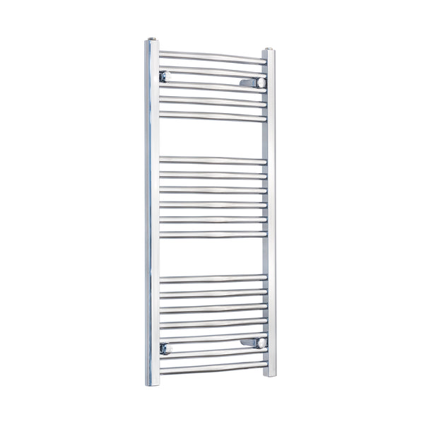 Clearance 1000 x 500 Heated Flat or Curved Towel Radiator Chrome