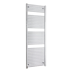 1744 x 500 Straight Heated Towel Radiator Chrome 25mm Tubes