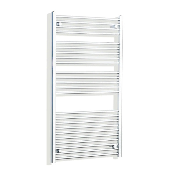 1300x700mm Heated Straight Towel Radiator Chrome