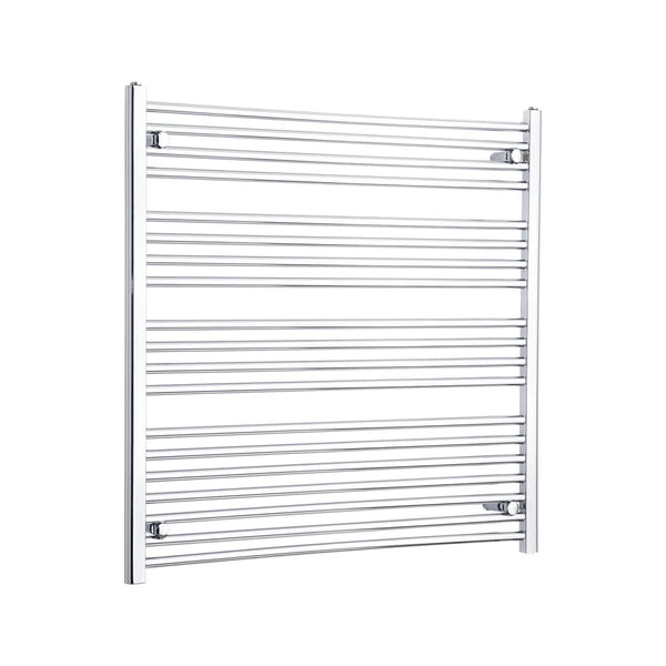 1000x1200mm Heated Straight Towel Radiator Chrome
