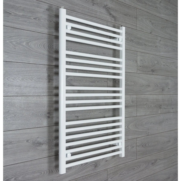 1200mm High x 600mm Wide Heated Towel Radiator Flat White