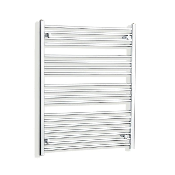 1000x800mm Heated Straight Towel Rail Radiator Chrome