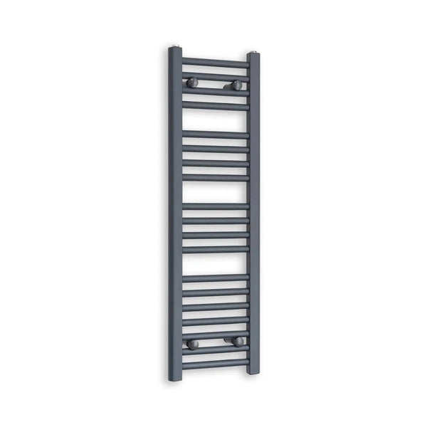 1000x300mm Heated Straight Anthracite-Sand Grey Towel Rail