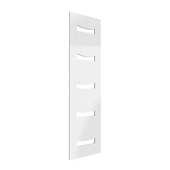 White Reina Designer Ancora Vertical Steel Radiator