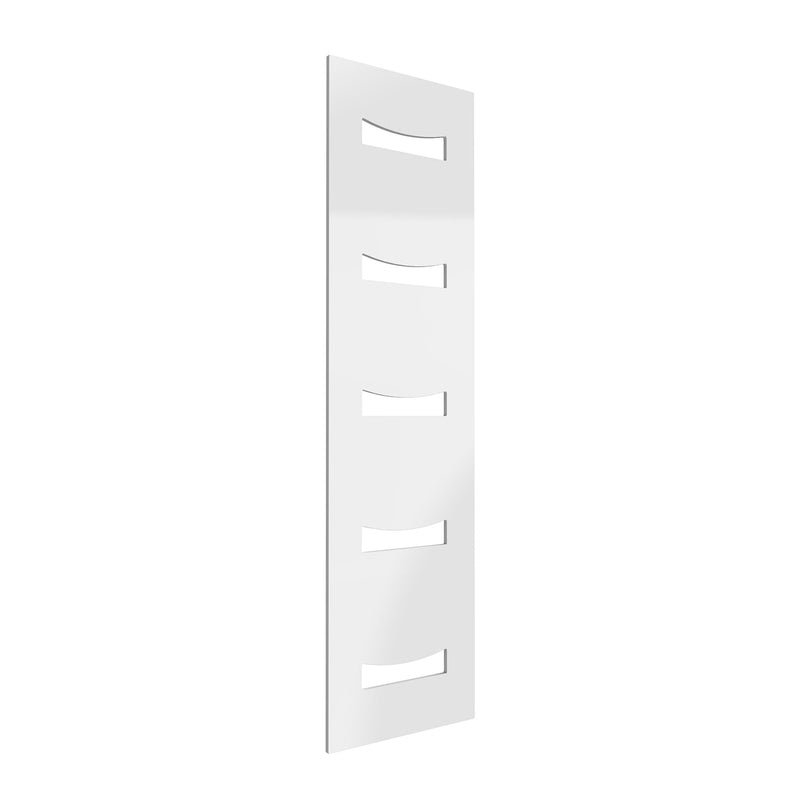 White Reina Designer Ancora Vertical Steel Radiator