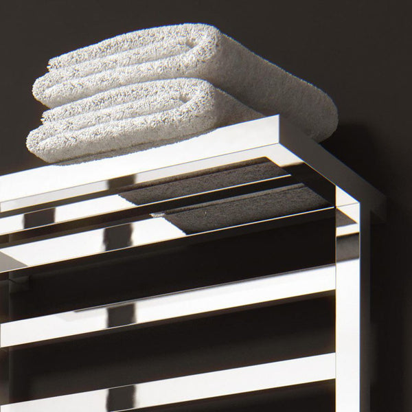 Reina Elvina Chrome Heated Towel Rail Steel Radiator