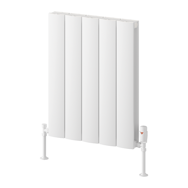 White Heated Towel Rail