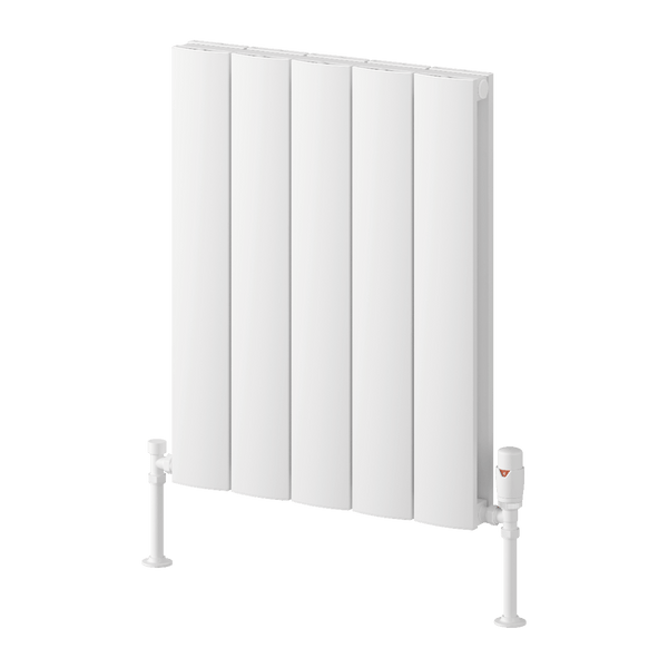 White Heated Towel Rail