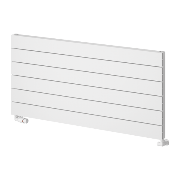 Reina Rienza Horizontal Aluminium Radiator white