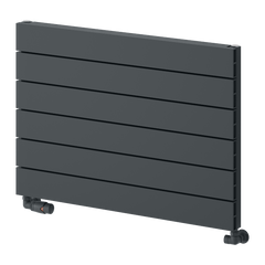 Reina Rienza Horizontal Aluminium Radiator anthracite