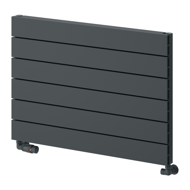 Reina Rienza Horizontal Aluminium Radiator anthracite