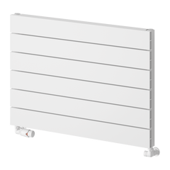 Reina Rienza Horizontal Aluminium Radiator white