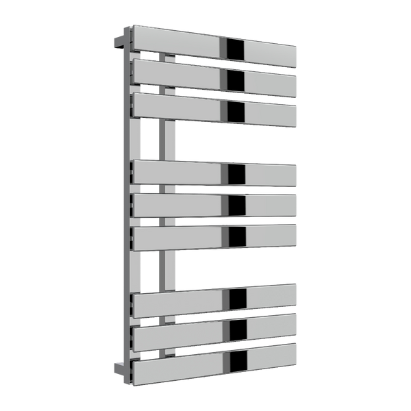 Reina Sesia Vertical Chrome Towel Rail Steel Radiator