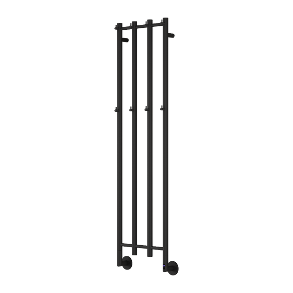 Reina Solara Dry Electric Stainless Steel Towel Radiator black