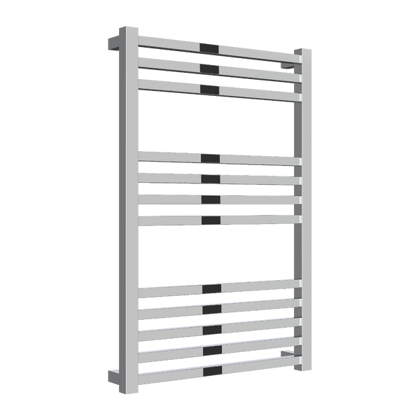 Reina Vasto Vertical Chrome Towel Rail Steel Radiator
