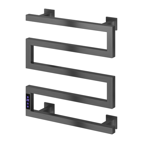 Reina Vispa Stainless Steel Electric Towel Radiator gun metal