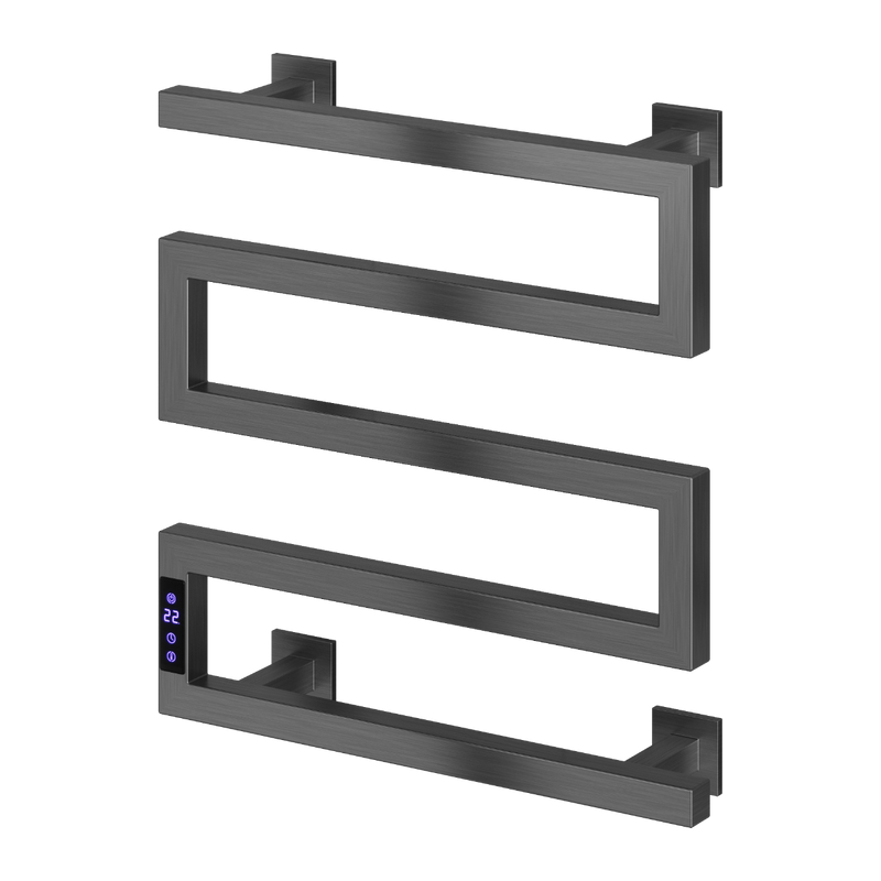 Reina Vispa Stainless Steel Electric Towel Radiator gun metal