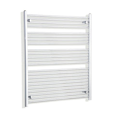 Without Valves 1200 x 1000 Heated Straight Towel Rail Radiator Chrome