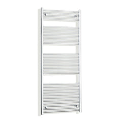 Without Valves 1700 x 700 Heated Straight Towel Radiator Chrome