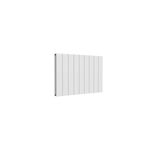 Reina Casina Aluminium Panel Horizontal Designer Radiators WHITE_DOUBLE_600X850