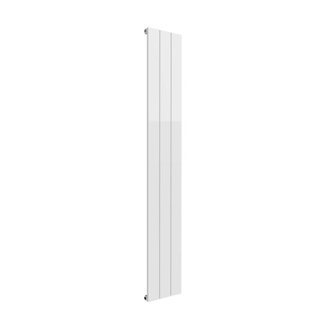 Reina Casina Aluminium Panel Vertical Designer Radiator WHITE_SINGLE_1800X280