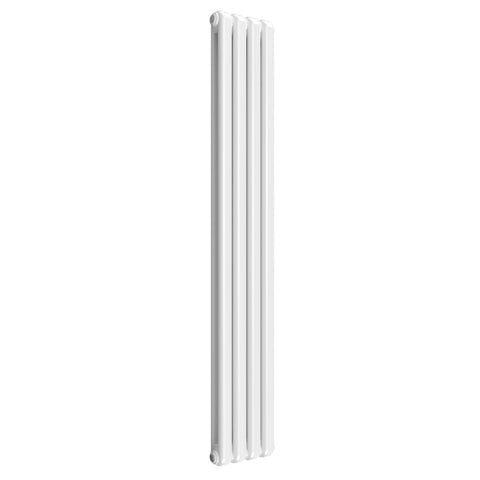 Reina Designer Coneva Column Vertical Radiator White 1800x300