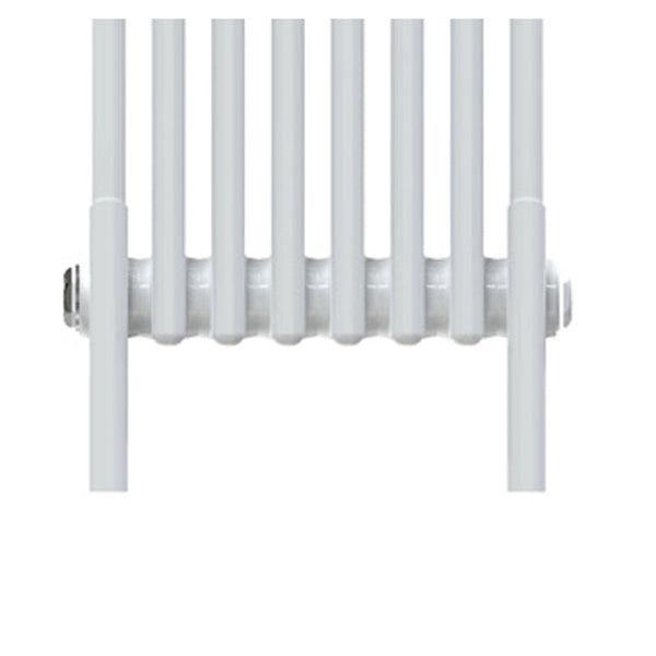 Reina Colona Column Horizontal and Vertical Radiator Feet - White
