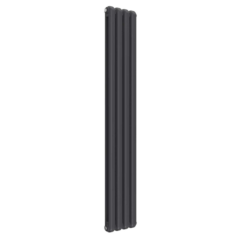 Anthracite / 1800 x 300 mm Reina Designer Coneva Column Vertical Radiator