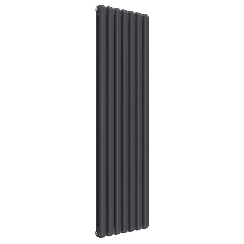 Anthracite / 1800 x 510 mm Reina Designer Coneva Column Vertical Radiator