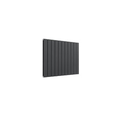 Double / Anthracite / 600 x 810 mm Reina Designer Flat Horizontal Steel Radiator