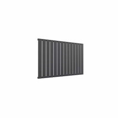 Single / Anthracite / 600 x 1032 mm Reina Designer Flat Horizontal Steel Radiator