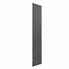 1800 x 366 mm / Single / Anthracite Reina Designer Flat Vertical Steel Radiator