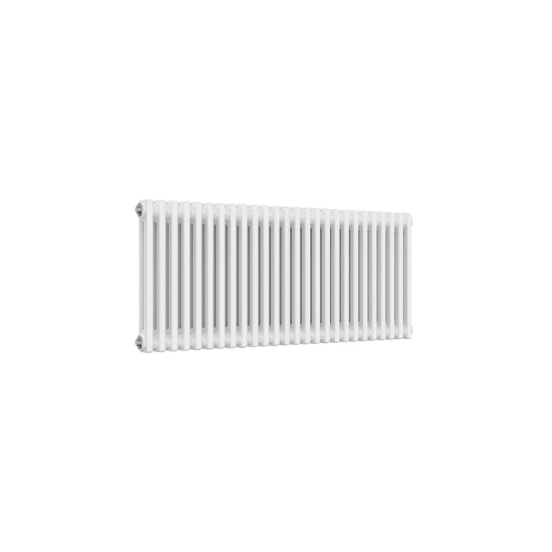 2 Column / 500 x 1190 mm Reina Designer White Colona Traditional Column Horizontal Radiator