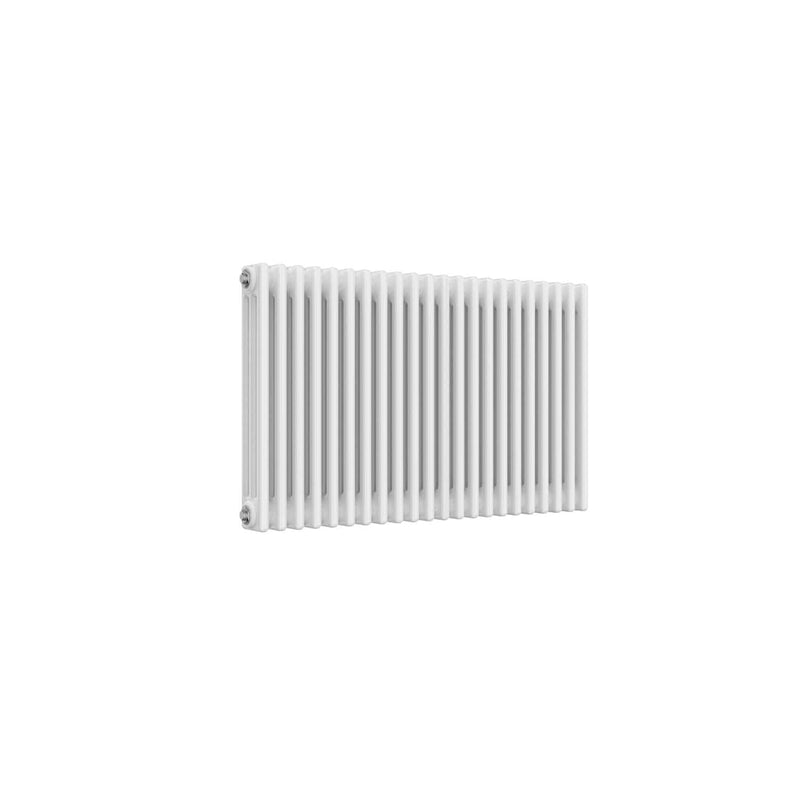 3 Column / 600 x 1010 mm Reina Designer White Colona Traditional Column Horizontal Radiator