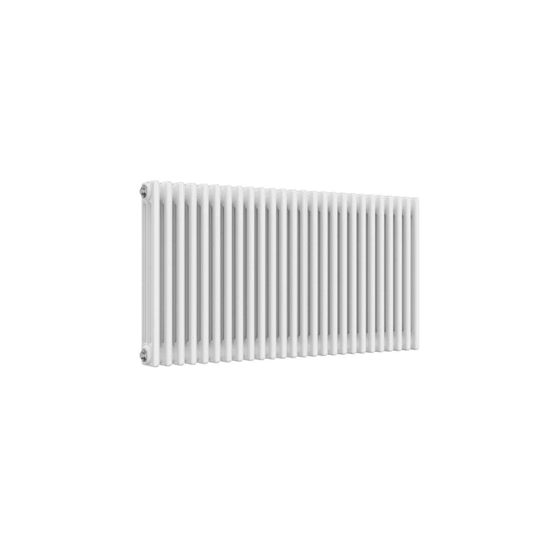 3 Column / 600 x 1190 mm Reina Designer White Colona Traditional Column Horizontal Radiator