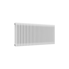3 Column / 600 x 1370 mm Reina Designer White Colona Traditional Column Horizontal Radiator