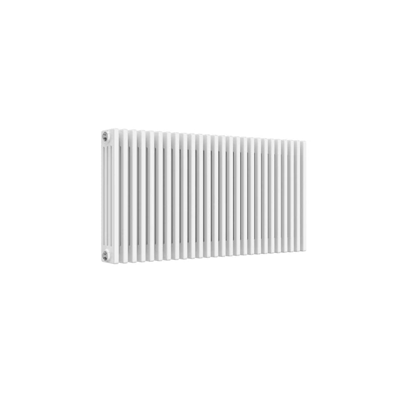 4 Column / 600 x 1010 mm Reina Designer White Colona Traditional Column Horizontal Radiator